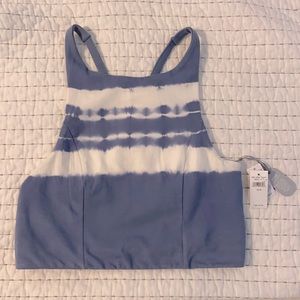 NWT Tie-Dye Aerie Active Crop Top